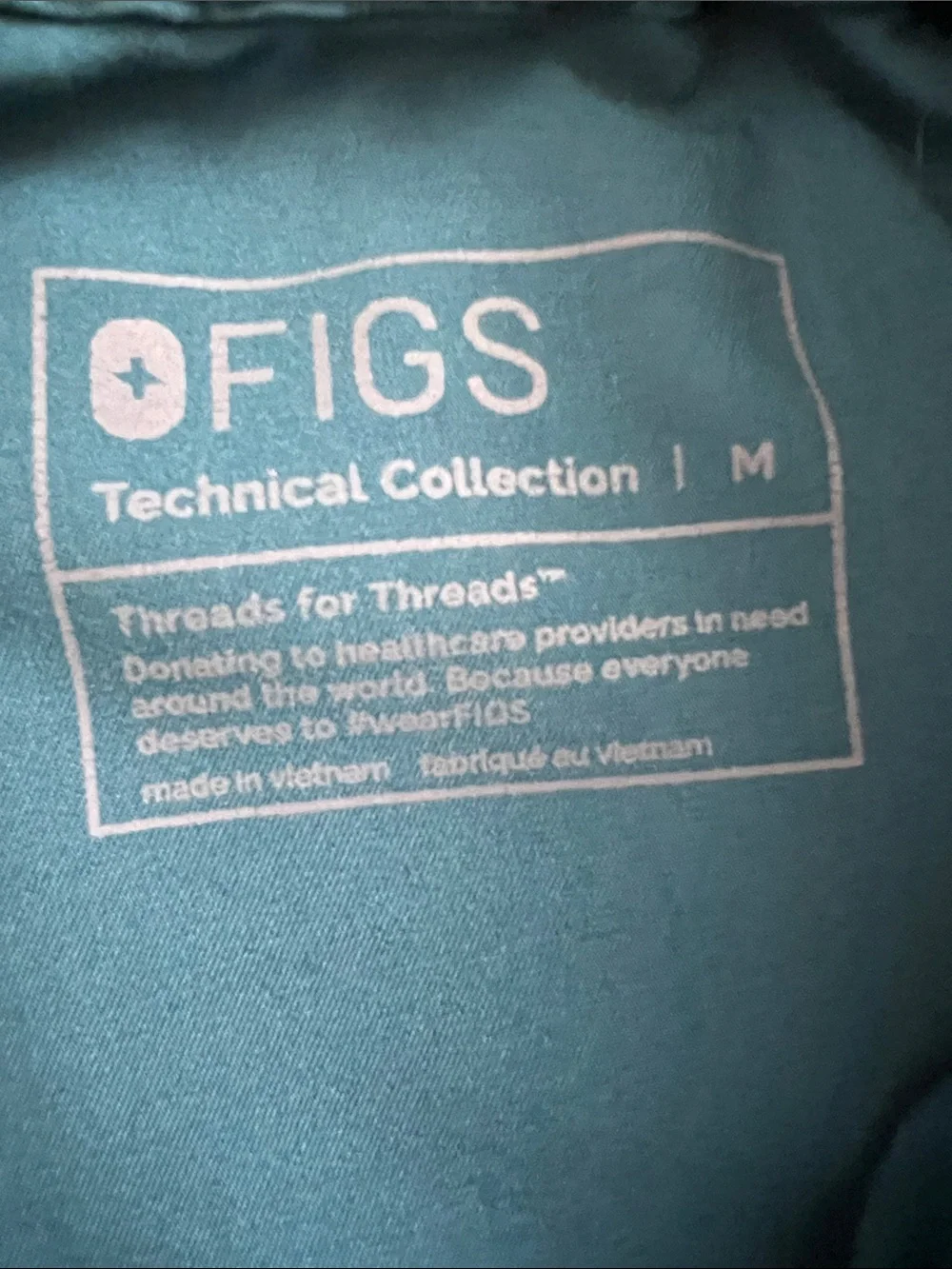 EUC FIGS Pisco Basic Scrub Pants PO#4911 Caribbean Green Size M